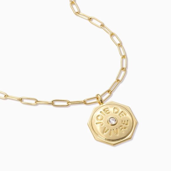 Uncommon James Joie De Vivre Pendant Necklace (14k Gold-Plated) - Picture 1 of 3